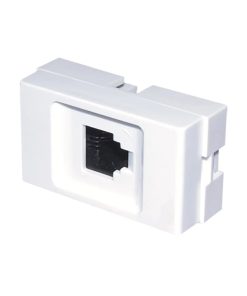 MODULO TOMA TELEFONICO AMERICANO JELUZ BLANCO