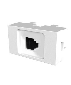 MODULO TOMA TELEFONICO RJ11 PLATINUM BLANCO