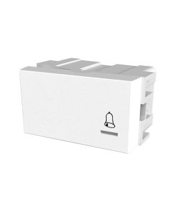 MODULO INTERRUPTOR PULSADOR PLATINUM BLANCO JELUZ