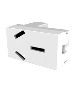 MODULO TOMACORRIENTE 20A PLATINUM BLANCO