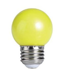 LAMPARA GOTA INCANDESCENTE COLOR AMARILLO E27