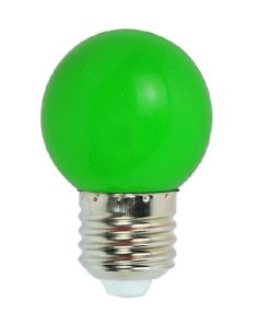 LAMPARA GOTA INCANDESCENTE COLOR VERDE E27