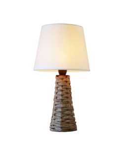 LAMPARA DE MESA RUDO MINI C/PANTALLA  ALTURA 56CM