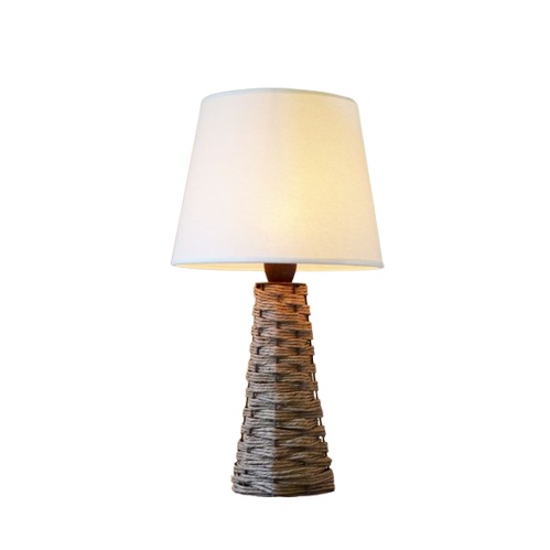 LAMPARA DE MESA RUDO ALTA C/PANTALLA ALTURA 76CM