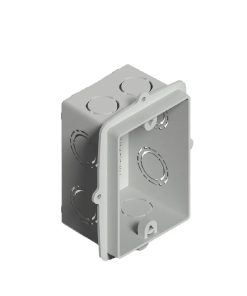 CAJA EMBUTIR RECTANGULAR PVC GEN-ROD (02210PG-12)