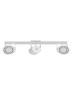 REGLETA 3/L 120CM CABEZAL PARA AR111 GU10 BLANCO MICRO (TACHO)
