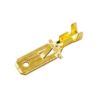 Nº830 TERMINAL PALA MACHO CON TRABA 6.3MM