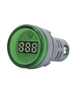 VOLTIMETRO CA DIGITAL LED D22 80/500Vca VERDE (M0PT)