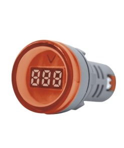 VOLTIMETRO CA DIGITAL LED D22 80/500Vca ROJO (M0PU)