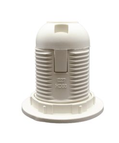 PORTALAMPARA PLASTICO C/ROSCA AB88 AA (PL-E27-RO)