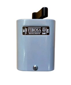 INTERRUPTOR BIPOLAR 30A. CAJA DE HIERRO