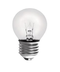 LAMPARA GOTA INCANDESCENTE CLARA E27 10W P/GUIRNALDA
