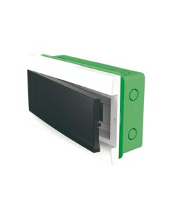 CAJA DE EMBUTIR P/4 MOD DIN PTA FUME GEN-ROD