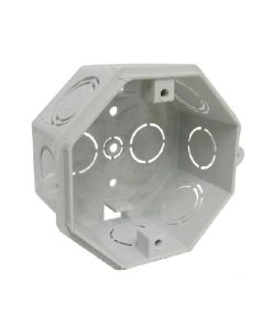CAJA EMBUTIR OCTOGONAL GRANDE PVC GEN-ROD (02222PG)