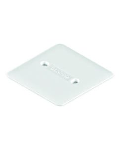 TAPA CIEGA PVC P/CAJA CUADRADA GEN-ROD