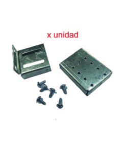SOPORTE FIJACION RIEL PORTAELEMENTOS REGULACION 100A130 GEN-ROD