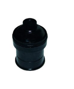 PORTALAMPARA 3 PIEZAS NEGRO NORMALIZADO (ND-0003)