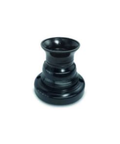RECEPTACULO RECTO NEGRO 3 PIEZA (ND-0013)