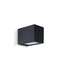 BIDIRECCIONAL RECTANGULAR NEGRO P/LAMP G9 (10X18 H:18cm)