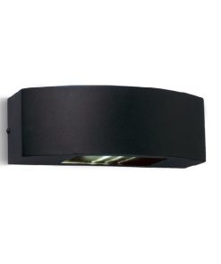 BIDIRECCIONAL CURVO NEGRO P/LAMP E27 SAN JUSTO