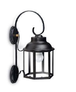 FAROL HEXAGONAL NEGRO SAN JUSTO
