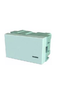 MODULO INTERRUPTOR COMBINACION PLATINUM BLANCO