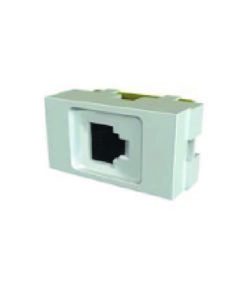 MODULO TOMA RJ45 PLATINUM BLANCO