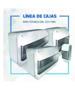 CAJA PARA TERMICA C/PUERTA 2 A 4 (CT-2004)