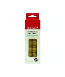 TARJETA IDENT 1 A 2.5MM (0123456789)