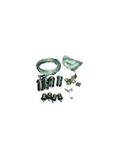 KIT TANZA DE SUSPENSION ACERO P/PLAFONES LEDS