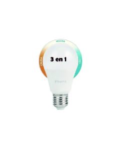 LAMPARA LED BULB 9W 3 PASOS LUZ CALIDA-NEUTRA-DIA ETHEOS