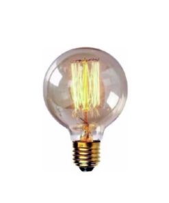 LAMPARA ANTIQUE INCANDESCENTE G95 24W E27 LUZ CALIDA