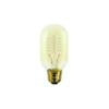 LAMPARA ANTIQUE INCANDESCENTE T45 24W E27 LUZ CALIDA