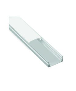 PERFIL DE ALUMINIO FLAT EXTERIOR 17X7mm COVER OPAL 2 mts