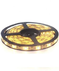 TIRA FLEXIBLE 5050 60LEDS/MT. EXTERIOR LUZ CALIDA IP65 X 5MTS