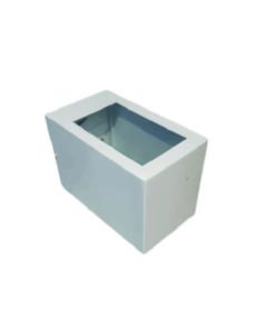 BIDIRECCIONAL RECTANGULAR BLANCO P/LAMP G9 (10X18 H:18cm)