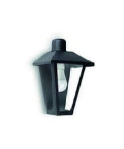 FAROL TRAPEZOIDAL DE PARED NEGRO SAN JUSTO