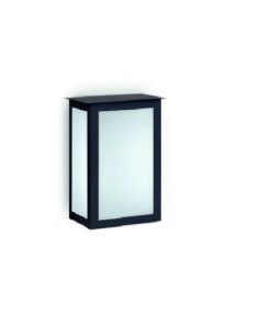 FAROL ORIENTAL DE PARED 2 LUCES 180X300 NEGRO