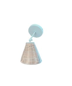 APLIQUE "RATTAN" MOVIL BLANCO AURORA