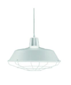 COLGANTE CHAPA C/REJA ALAMBRE 30CM BLANCO MICROTEX