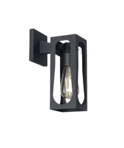 APLIQUE "FANO" E27 NEGRO (110X175X280) FERROLUX
