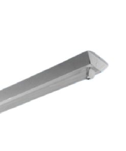 LISTON VACIO SIN ZOCALOS P/TUBO LED DE 36W/48W 2400MM