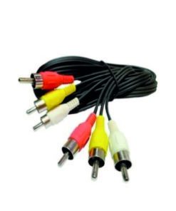 CABLE RCA X3 TRICOLOR 150 REFORZADO