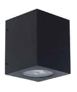 APLIQUE BIDIRECCIONAL MONACO 2/AR111 NEGRO (150X150X190mm)