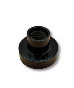 RECEPTACULO RECTO 1 PIEZA MIGNON E14 NEGRO