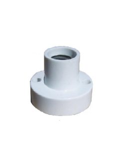 RECEPTACULO RECTO 1 PIEZA MIGNON E14 BLANCO