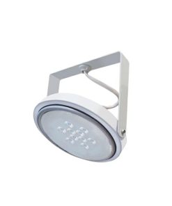 SPOT VINCHA P/AR111 CON HORQUILLA BLANCO MICROT.