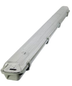 LISTON ESTANCO 120CM P/TUBO LED 1 PUNTA 1X18W