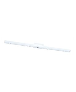 REGLETA 1200MM DE 1 A 5 LUCES C/SEMICORTES BLANCO MICROT.