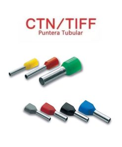 PUNTERA METALICA HUECA TUBULAR AISLADA